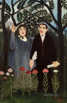  Musa Pintura - la musa que inspiró al poeta 1909 1 Henri Rousseau Postimpresionismo Primitivismo ingenuo